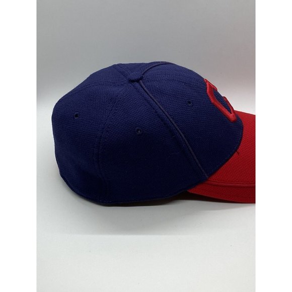 Cleveland Indians Blue Red C Cap Hat Flex L-XL Fitted New Era 3930 Large-XLarge - Picture 10 of 15